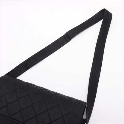 CHANEL Sport Line Messenger Bag with Coco Mark Quilted Nylon. 10328801 Shoulder Bag