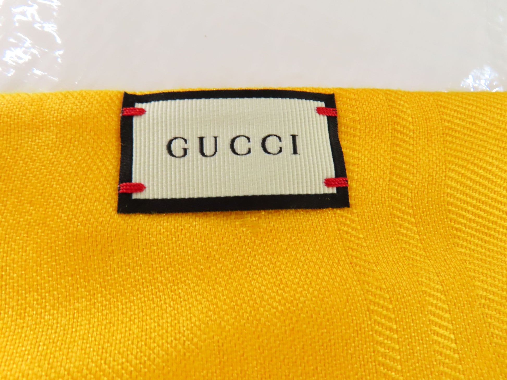 GUCCI Silk x Wool Scarf Scarf