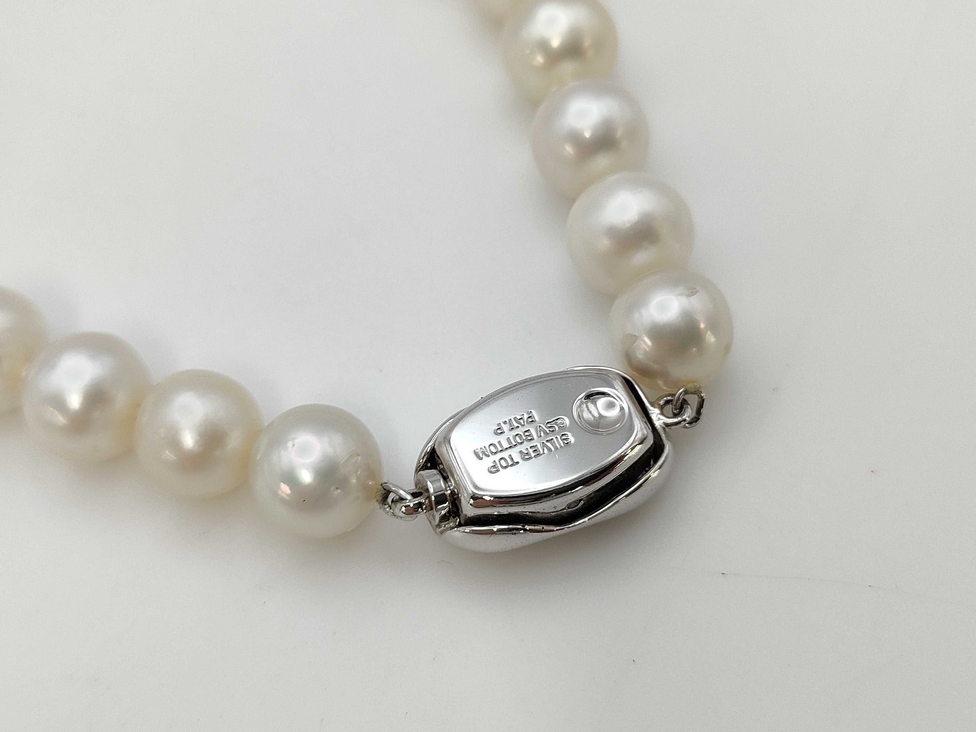 White Butterfly Semi-Round Pearl, Diameter 8.3mm-11.7mm / Pearl Diameter 11.7mm x 2 , Sterling Silver, 61.13g, Other Accessories 