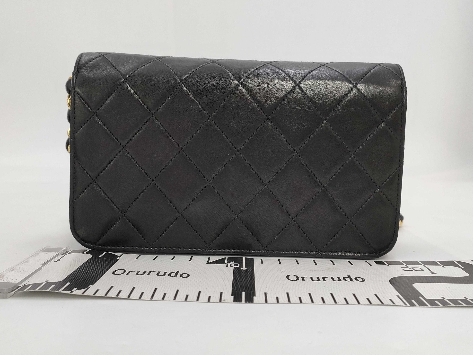 CHANEL Matelasse Lambskin Single Flap Shoulder Bag