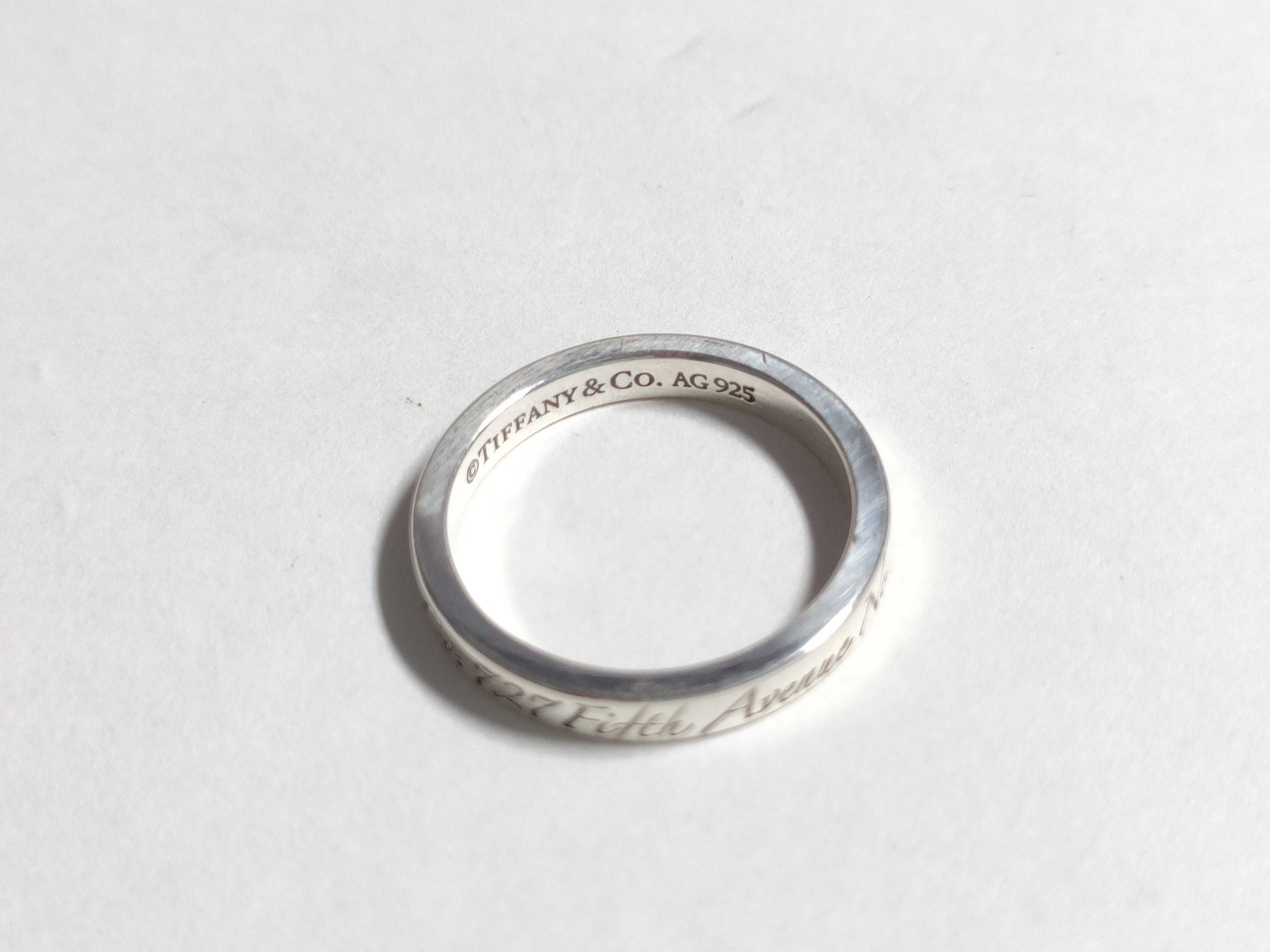 Tiffany & Co. Tiffany Ring, Note Narrow, New York, Ag925 Ring