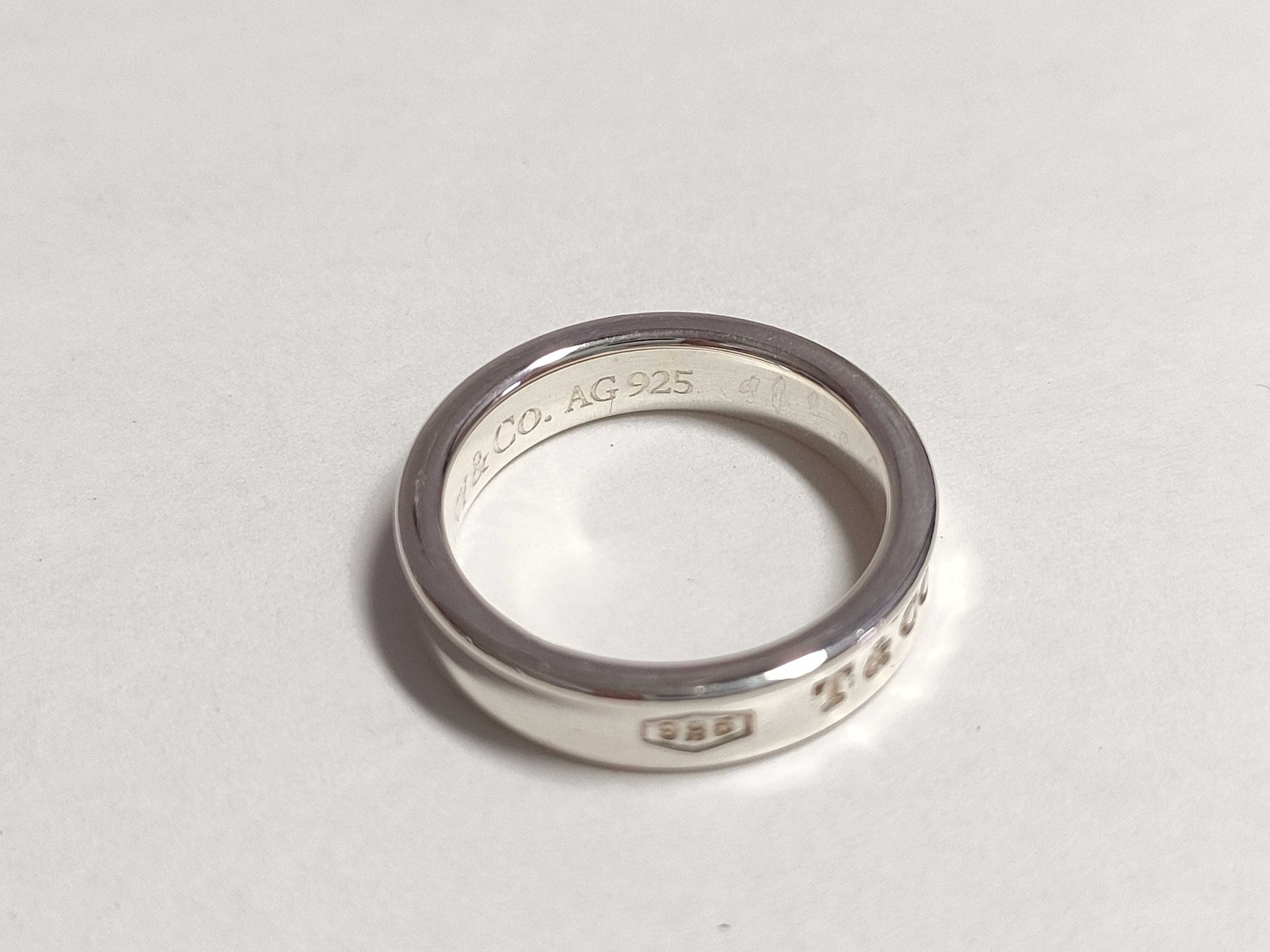Tiffany & Co. Tiffany Ring Narrow Slim Ag925 Ring