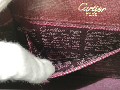 Cartier Bordeaux Mini Hand Card Handbag