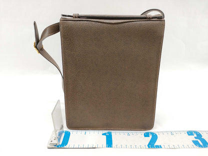 GUCCI Old Gucci Leather Shoulder Bag
