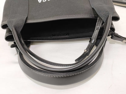 BALENCIAGA Cabas 2-Way Handbag with Pouch