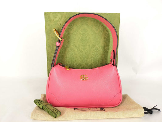 GUCCI GUCCI GG Leather Aphrodite One-Shoulder Bag Shoulder Bag