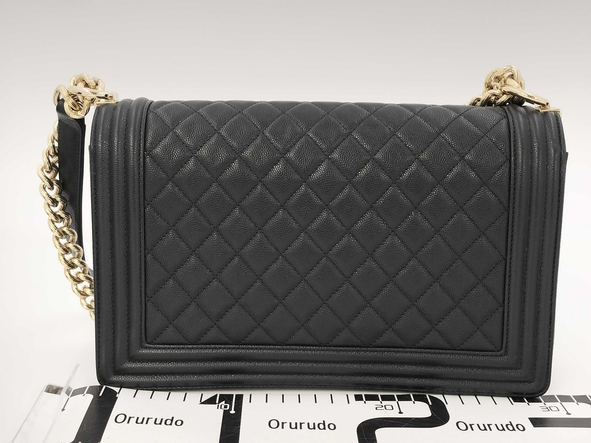 CHANEL Matelasse Boy Chanel Chain Shoulder Bag