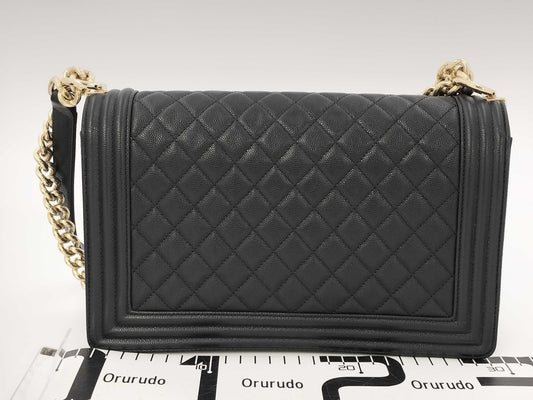 CHANEL Matelasse Boy Chanel Chain Shoulder Bag