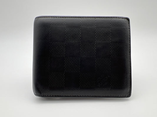 LOUIS VUITTON Louis Vuitton Portefeuille Marco NM Damier Infini Onyx CA3129 Wallet