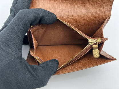 LOUIS VUITTON LV Porte Monne Zip Monogram 874AN Wallet
