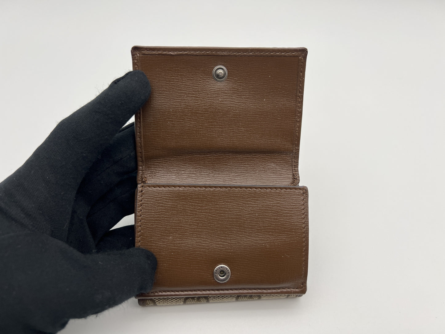 GUCCI GUCCI Balenciaga Hacker 681708 Tri-fold Wallet