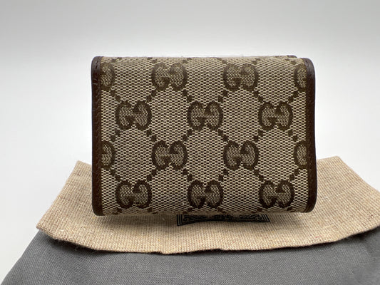GUCCI GUCCI Balenciaga Hacker 681708 Tri-fold Wallet