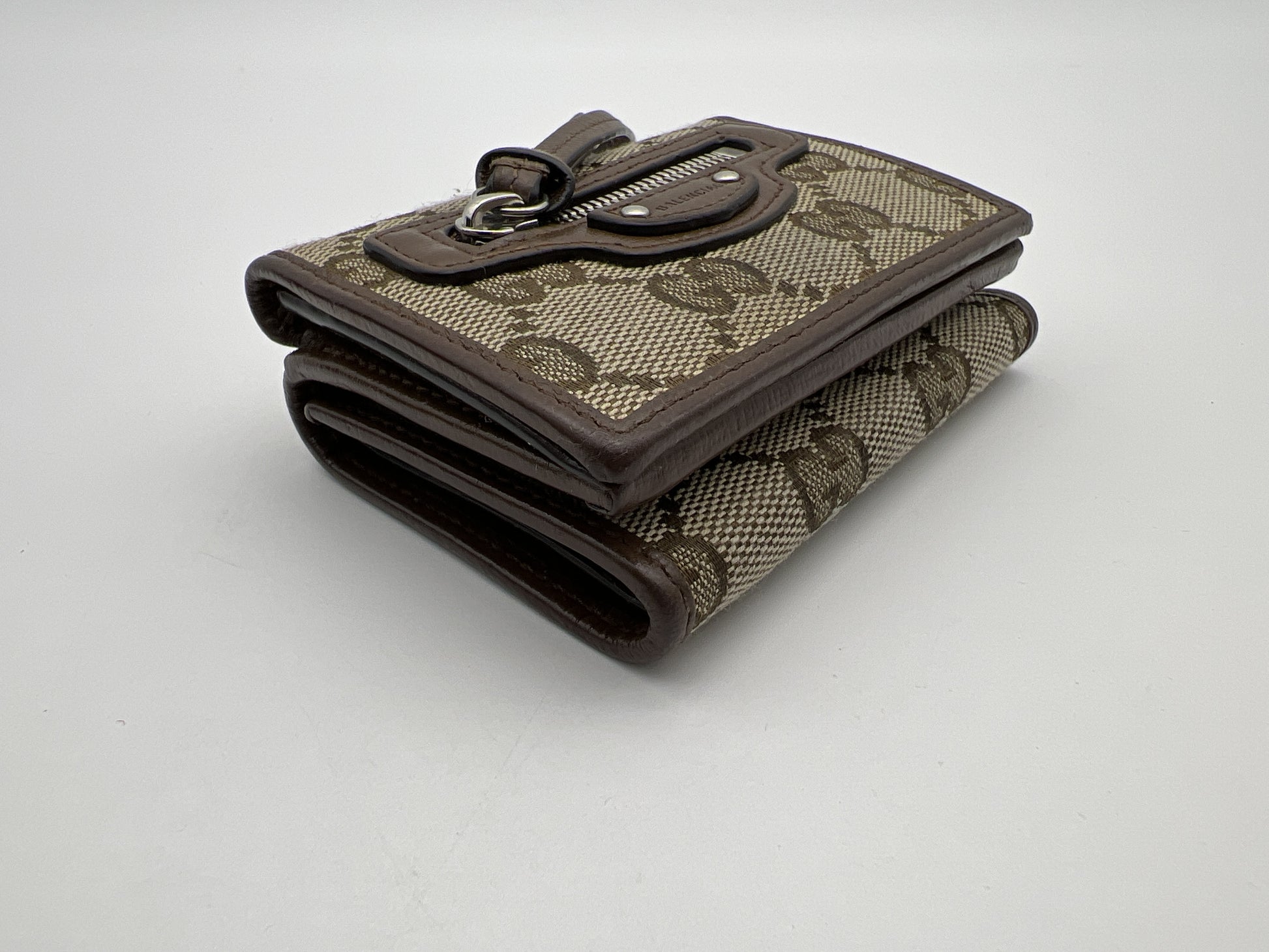 GUCCI GUCCI Balenciaga Hacker 681708 Tri-fold Wallet