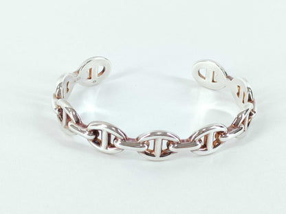 HERMES HERMES Chaine d'Ancre Anchaîne Silver Bracelet/Bangle