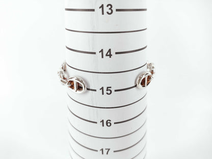 HERMES HERMES Chaine d'Ancre Anchaîne Silver Bracelet/Bangle