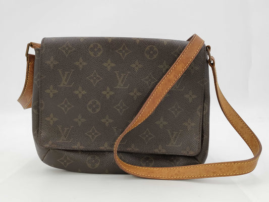 LOUIS VUITTON M51257 Monogram Musette Tango Shoulder Bag