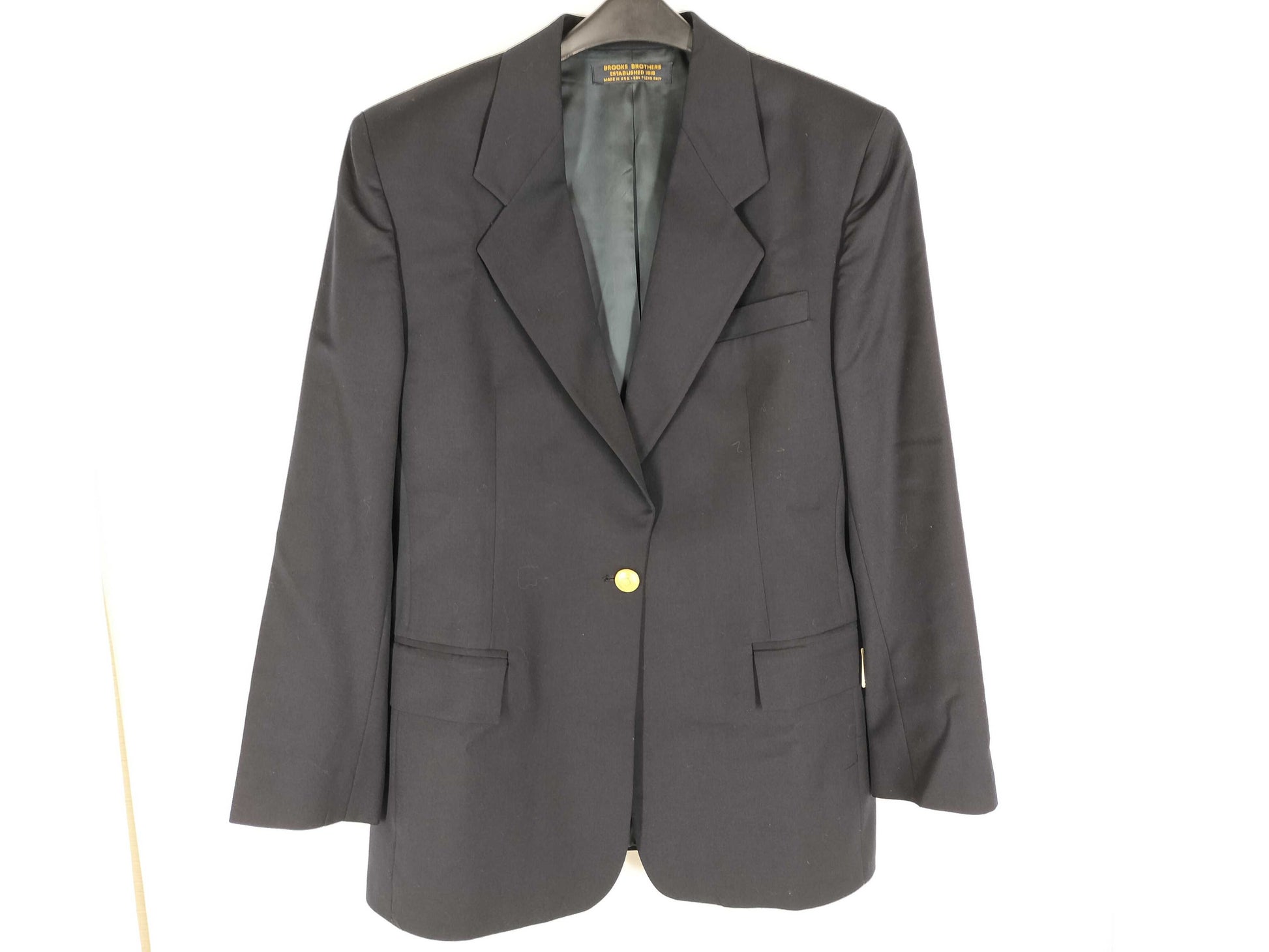 BROOKS BROTHERS Navy Blazer, Made in USA, Unused Jacket
