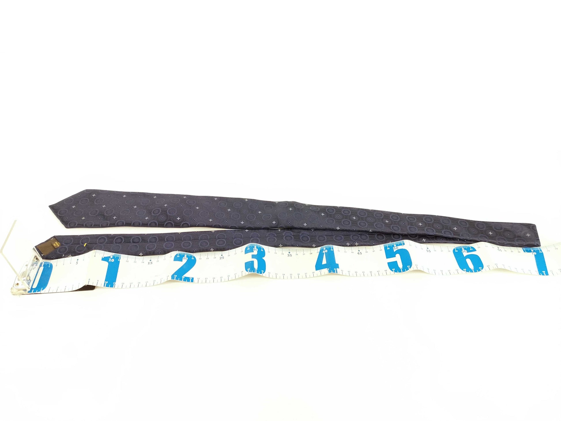 LOUIS VUITTON Monogram Louis Vuitton Monogram Navy Tie Other Accessories