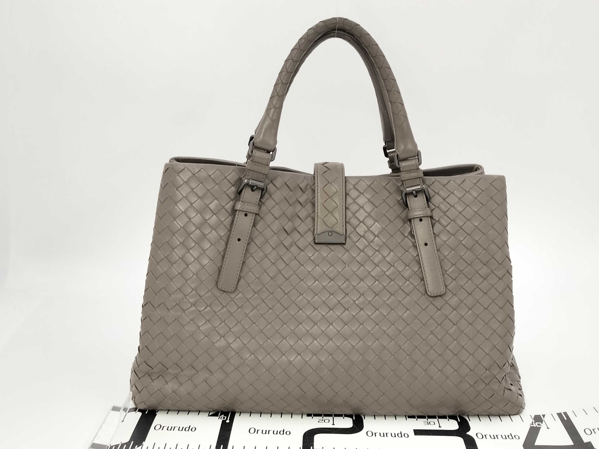 BOTTEGA VENETA Bottega Veneta Intrecciato Gray Handbag
