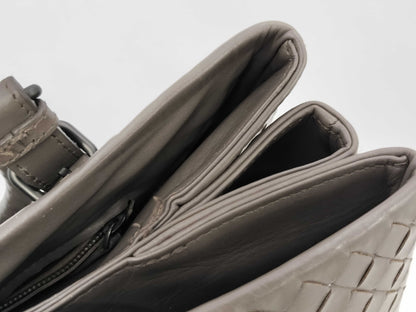 BOTTEGA VENETA Bottega Veneta Intrecciato Gray Handbag