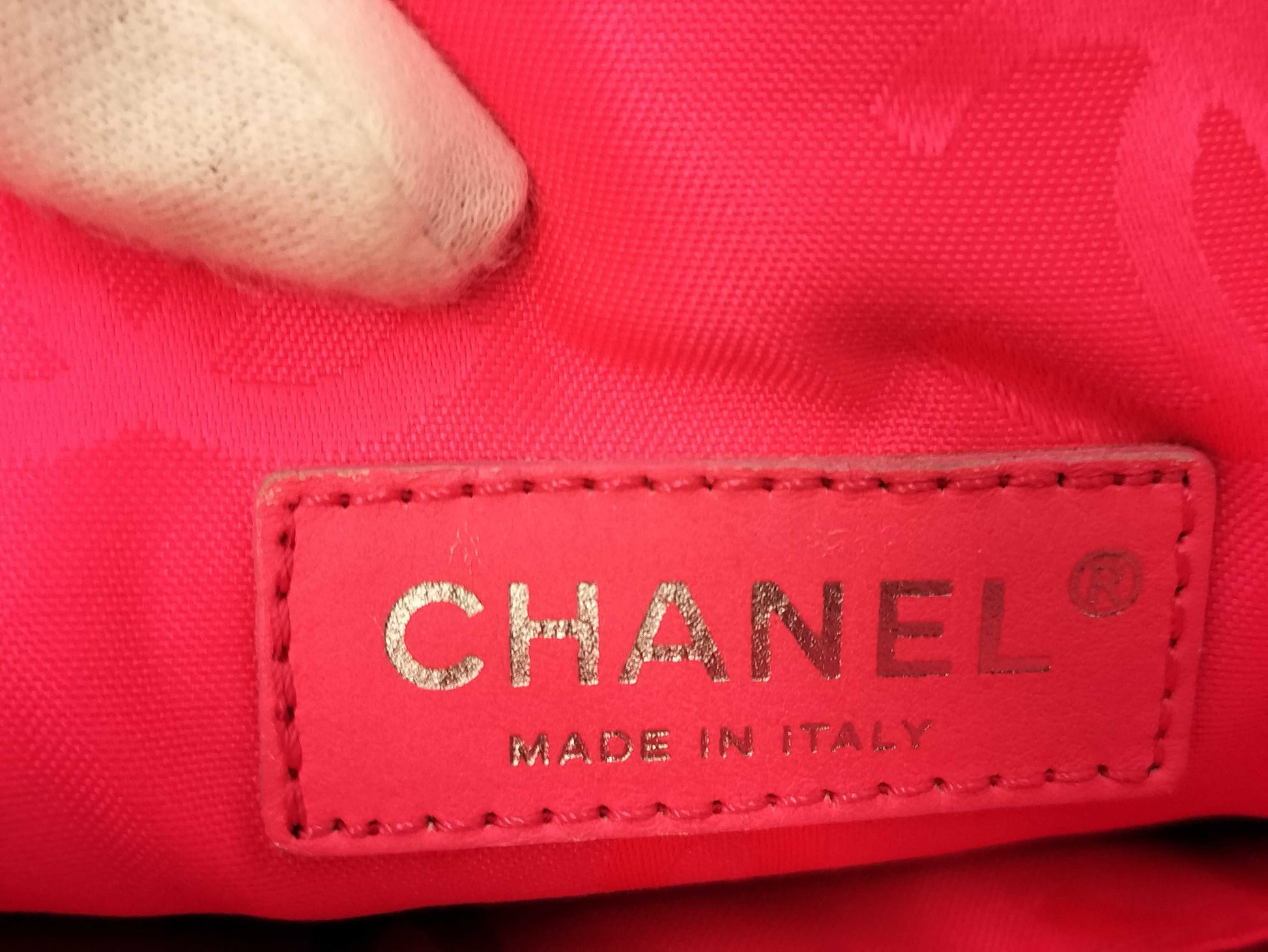 CHANEL Cambon Line Black Lambskin Handbag, No. 10