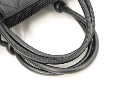 CHANEL Cambon Line Black Lambskin Handbag, No. 10