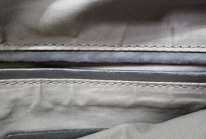 BOTTEGA VENETA Intrecciato Nylon Leather Navy Brown Backpack