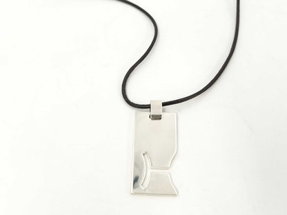 GUCCI Gucci Silver Plated Necklace Pisces SV925 Necklace