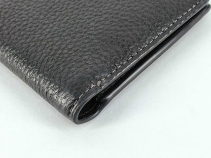 COACH Leather Compact Wallet and Coin Case Set 