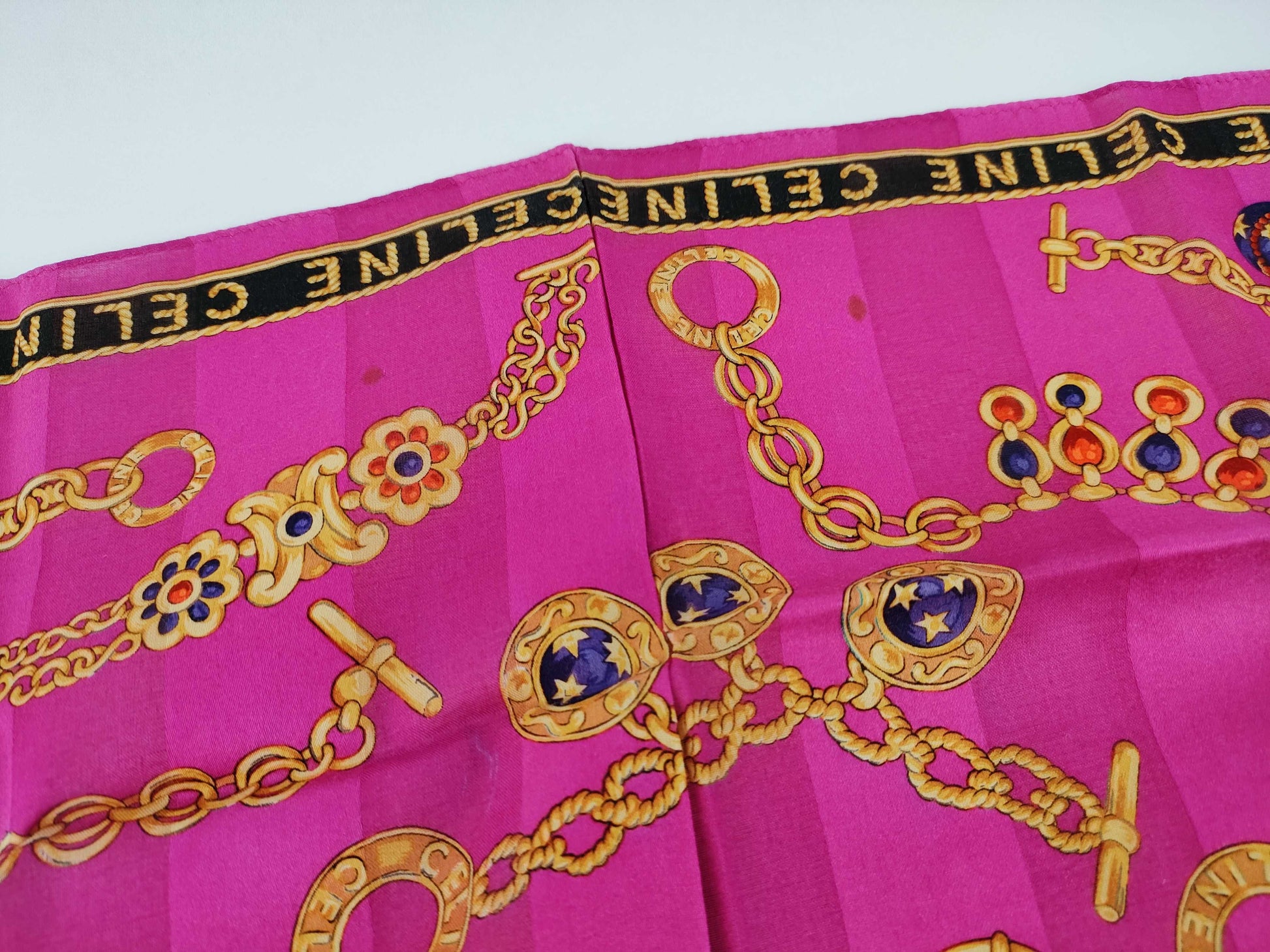 FENDI Celine handkerchief set of 4, other accessories