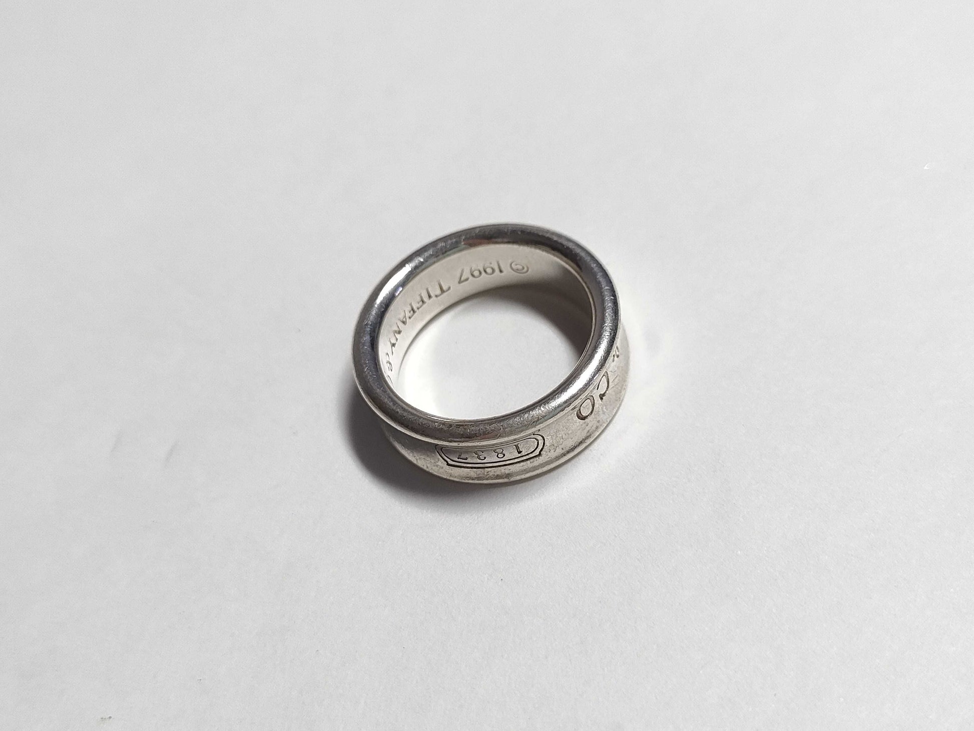 Tiffany & Co. 1837 Ring, Size 12
