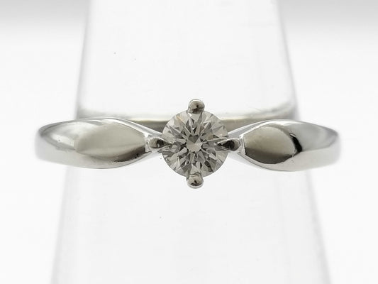 BVLGARI Dedicata Venezia Diamond PT950 4.3g Ring 