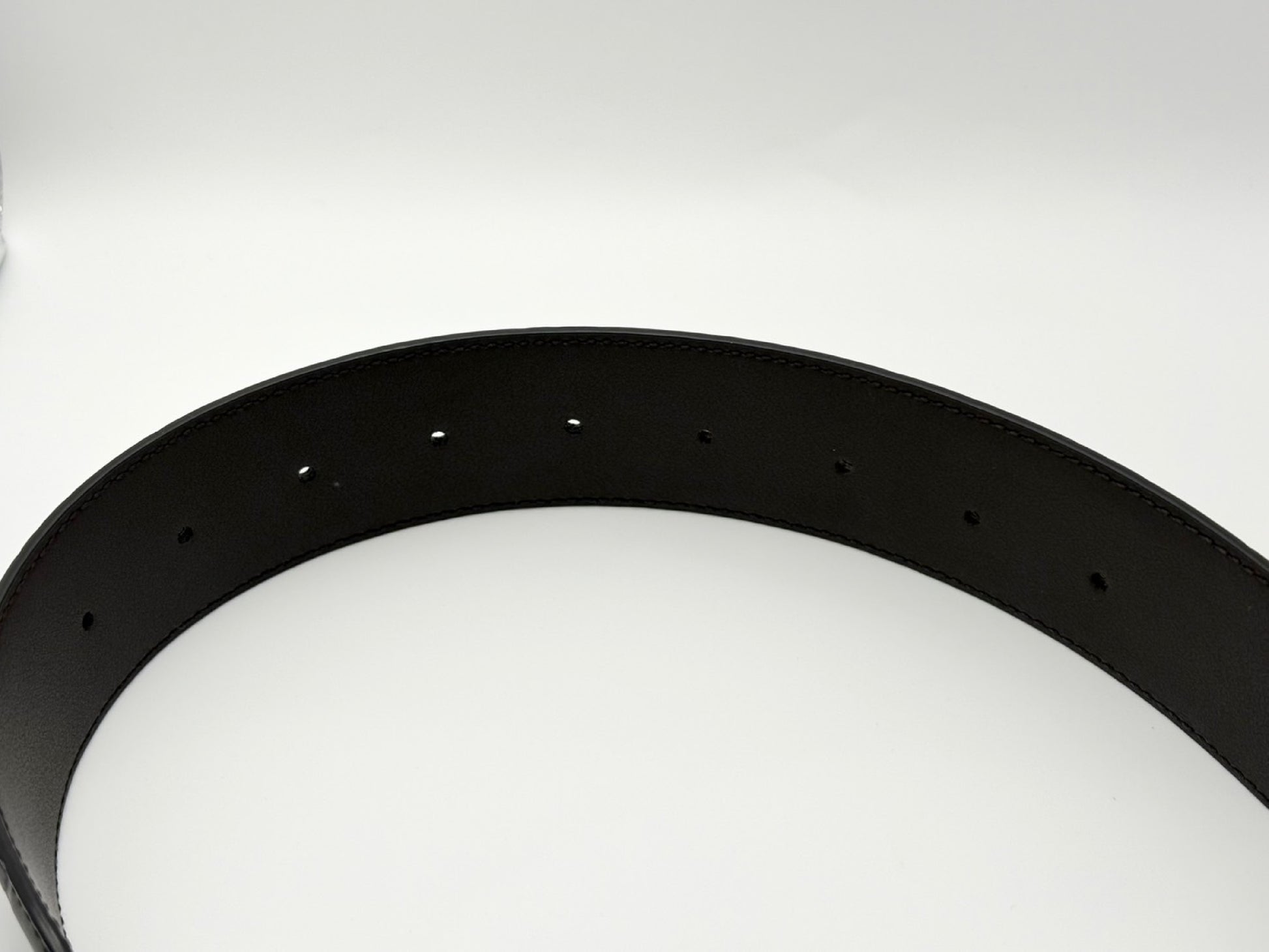 GUCCI 411924 Interlocking G Guccissima Leather Belt 100/40 Brown
