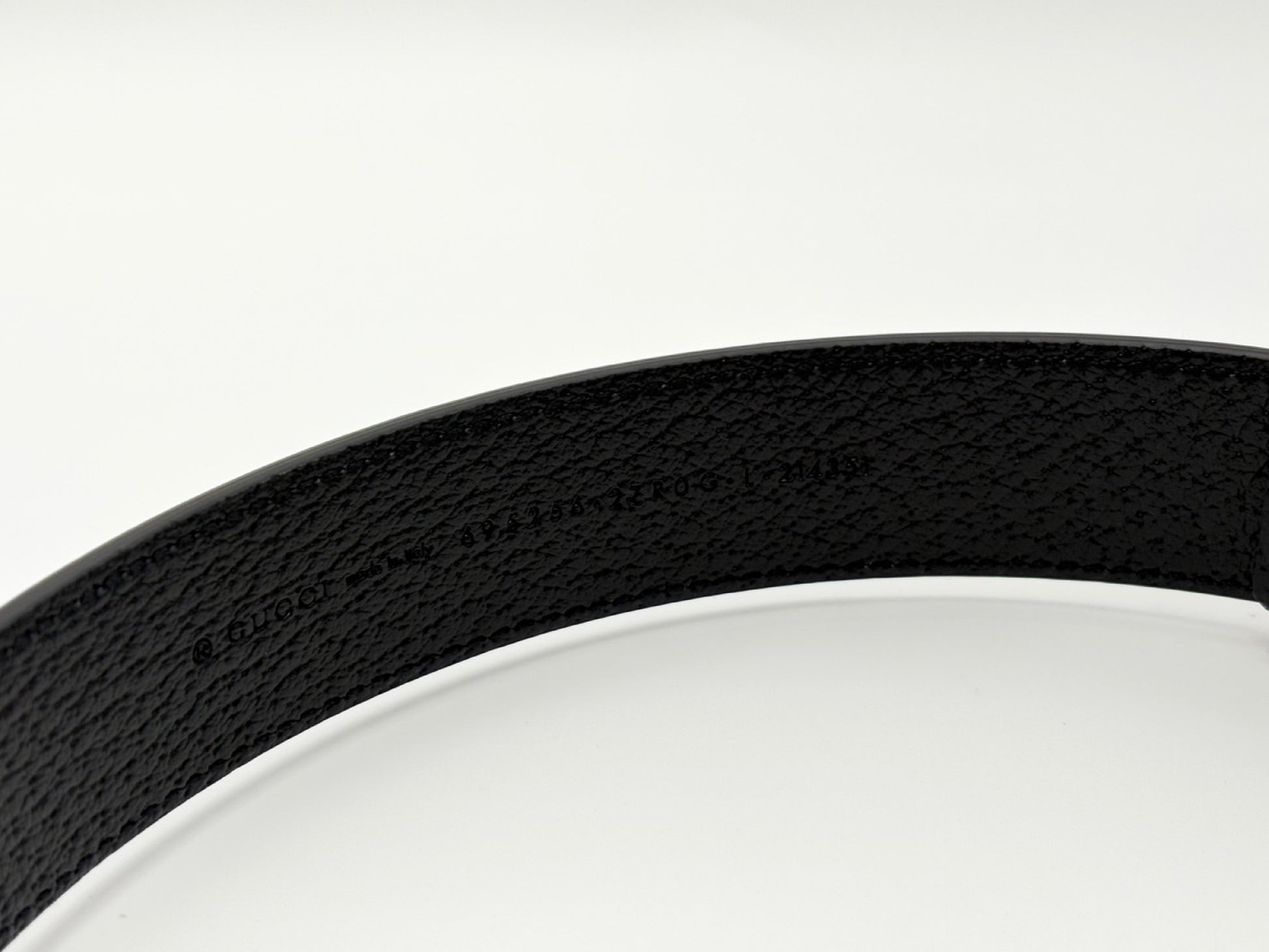 GUCCI 695256 Interlocking G #L Pet Supplies Collar Pet Collar Leather Black Other Accessories