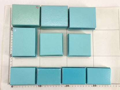 Tiffany & Co. Tiffany Jewelry Case, 10-Box Set, Brand Empty Boxes, Brand Empty Boxes