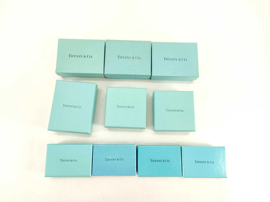 Tiffany & Co. Tiffany Jewelry Case, 10-Box Set, Brand Empty Boxes, Brand Empty Boxes
