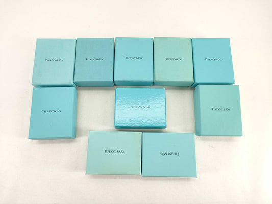 Tiffany & Co. Tiffany Jewelry Case, 10-Box Set, Brand Empty Boxes, Brand Empty Boxes