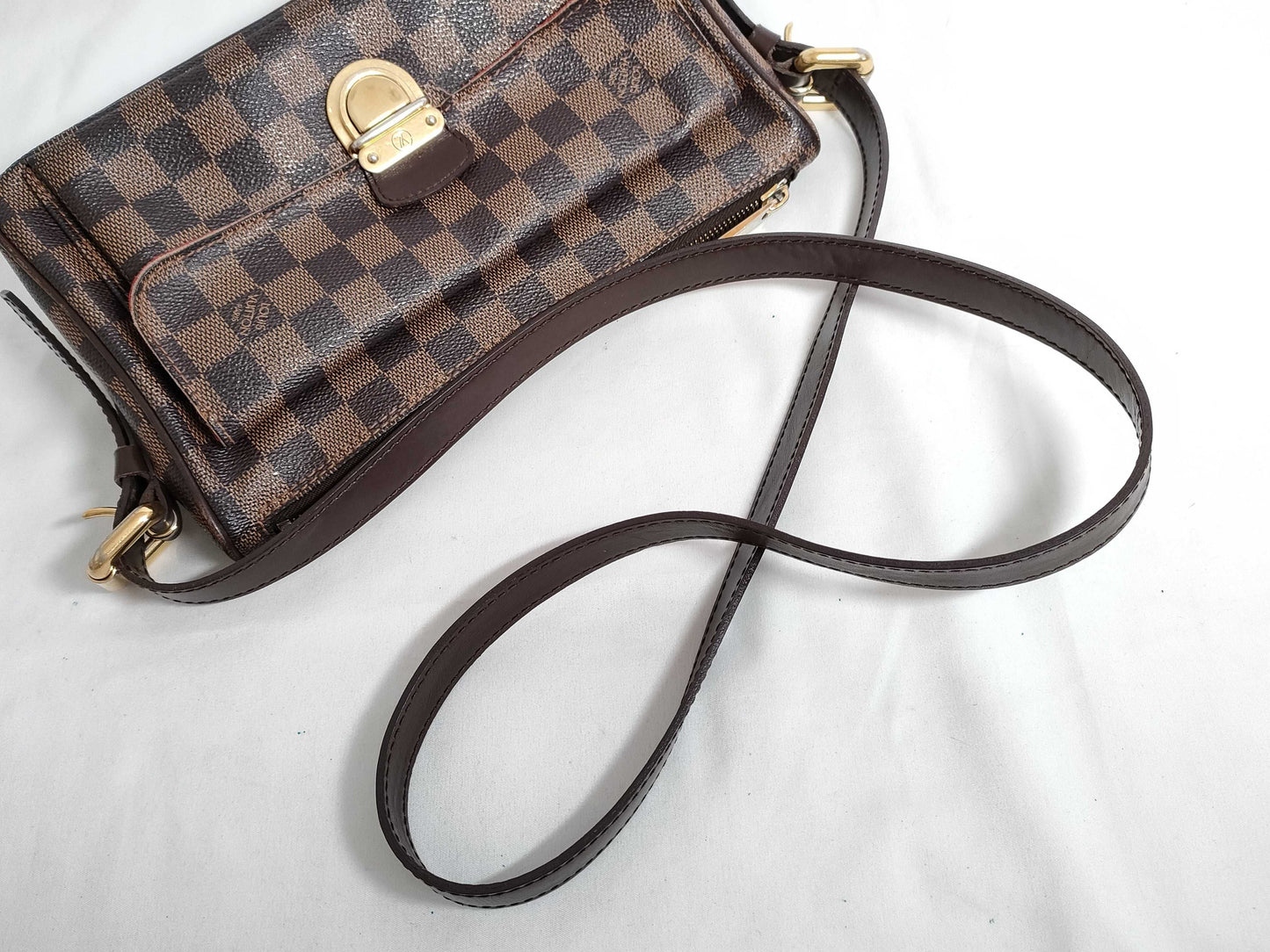 LOUIS VUITTON Damier Ravello GM Shoulder Bag
