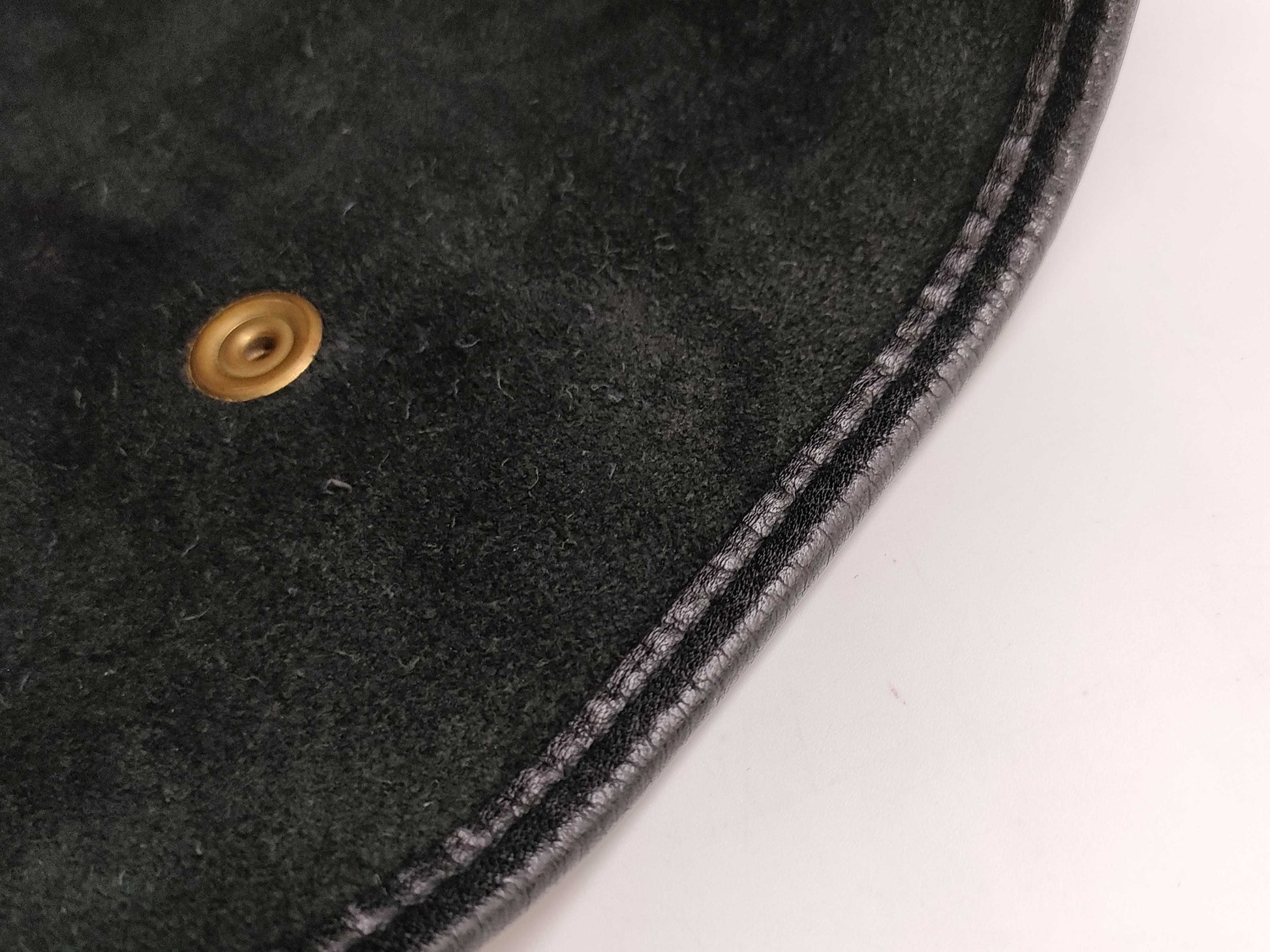 HERMES Evelyn G Stamp Black G Hardware Shoulder Bag