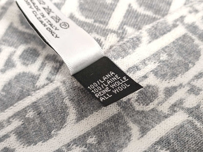 Dior Trotter Scarf Gray