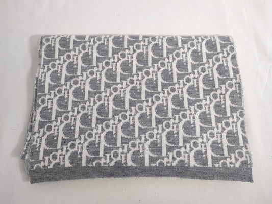 Dior Trotter Scarf Gray