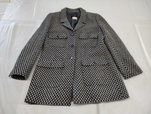 CHANEL Tweed Jacket 95A Size 46