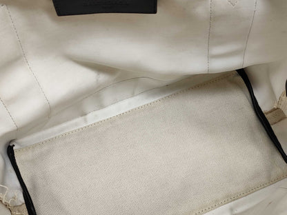 BALENCIAGA Navy Cabas Tote Bag