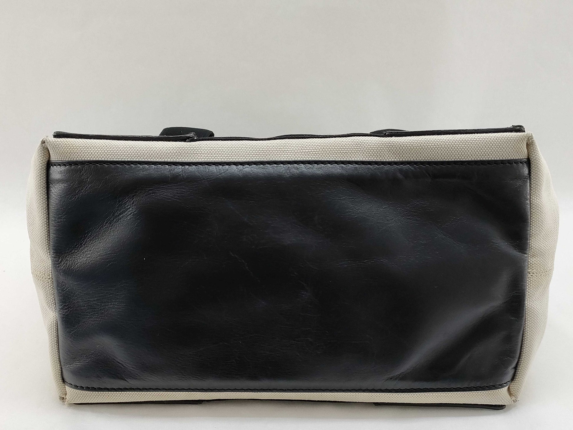 BALENCIAGA Navy Cabas Tote Bag
