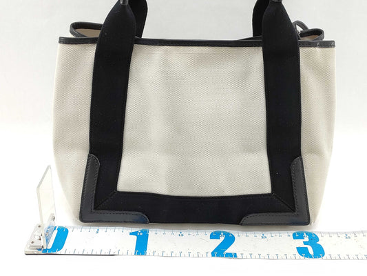 BALENCIAGA Navy Cabas Tote Bag
