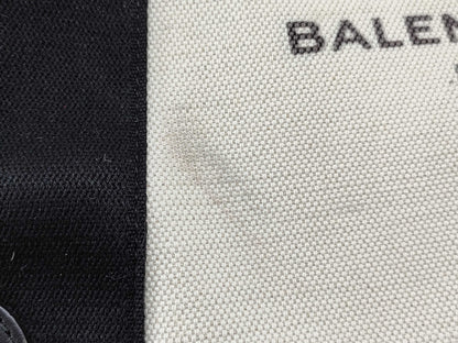 BALENCIAGA Navy Cabas Tote Bag
