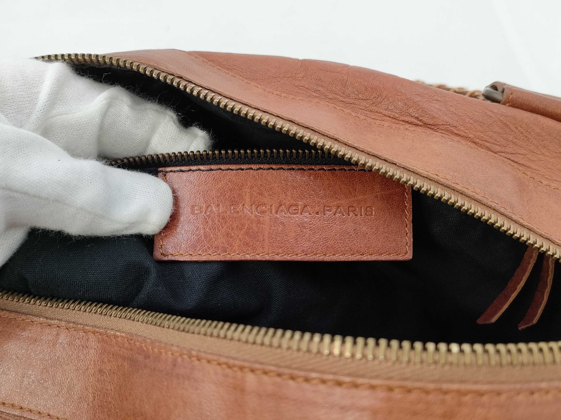 (10460_0219) BALENCIAGA BALENCIAGA The Twiggy 2WAY Bag 128523 Handbag Tote Bag Boston Bag Handbag