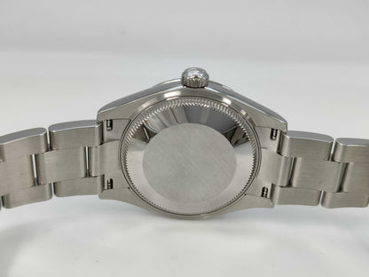 ROLEX ROLEX SS AT Oyster Perpetual 277200 Turquoise Blue Celebration Dial 91.6g Women's Watch