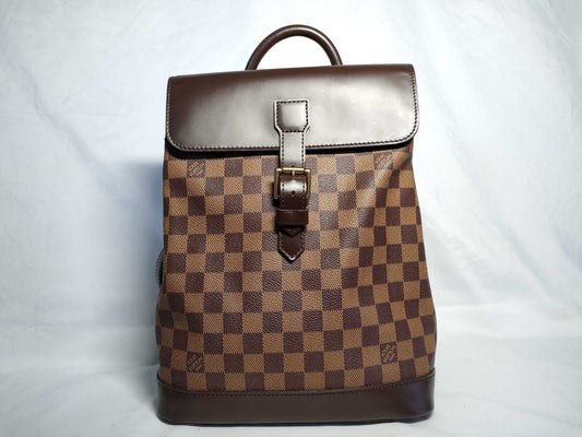 LOUIS VUITTON Damier Soho Backpack