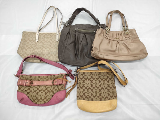 (10463_0076) COACH Coach Bag 5-Piece Set Bag